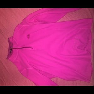 Pink North Face Sweater